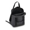 PU-beschichteter R-PET 600D Rucksack 27,5 x 12 x 37,5 cm 12 l Schwarz | ohne Werbeanbringung | Nicht verfügbar | Nicht verfügbar