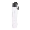 Congo 190T Pongee 21" Faltbarer Regenschirm Weiss