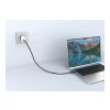 Arc RCS 60W 120cm 2-in-1 Schnellladekabel schwarz