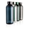 Auslaufsichere Trinkflasche mit Metalldeckel weiß | ohne Werbeanbringung | Nicht verfügbar | Nicht verfügbar