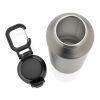 Via RCS Re-Steel Sportflasche mit Verschluss, 600ml silber | ohne Werbeanbringung | Nicht verfügbar | Nicht verfügbar