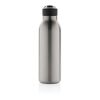 Avira Ara RCS Re-Steel Fliptop Wasserflasche 500ml silber | ohne Werbeanbringung | Nicht verfügbar | Nicht verfügbar