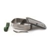 Black+Blum Stainless Steel Lunch Box groß Olivgrün | ohne Werbeanbringung | Nicht verfügbar | Nicht verfügbar