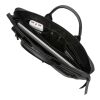 "Swiss Peak 14"" Laptoptasche aus GRS recyceltem PU" schwarz | ohne Werbeanbringung | Nicht verfügbar | Nicht verfügbar
