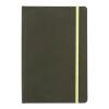 GRS-zertifiziertes rPET-A5-Notizbuch grün-grün | ohne Werbeanbringung | Nicht verfügbar | Nicht verfügbar