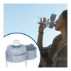 BRITA VITAL Wasserfilterflasche inkl. 2 Filter, 600ml blau