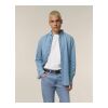 POD Stanley&Stella - Stanley Denim Shirt hellblau | S | DTF Linke Brust