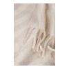 VINGA Lioro Decke aus GRS Wollmischung beige