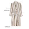 VINGA Ornos GRS Hamam-Bademantel L/XL beige-weiß | ohne Werbeanbringung | Nicht verfügbar | Nicht verfügbar | Nicht verfügbar