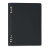 DIN A5 PU-Notizbuch schwarz