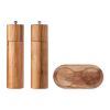 Salz- und Pfeffermühlen-Set holzfarben
