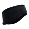 Stirnband Fleece schwarz