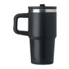 Doppelwandiger Trinkbecher 500ml schwarz