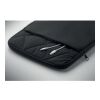 15" Laptop-Hülle Nylon schwarz