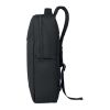 15" PU RPET Laptop-Rucksack schwarz