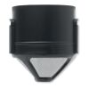 Doppelwandiger Becher & Filter schwarz