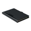 DIN A5 Portfolio & Notizblock schwarz