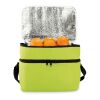 Kühltasche mit 2 Reißverschlussfächern limette | ohne Werbeanbringung | Nicht verfügbar | Nicht verfügbar | Nicht verfügbar