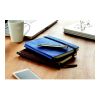 Notizbuch mit PU Cover blau | ohne Werbeanbringung | Nicht verfügbar | Nicht verfügbar