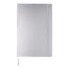 Basic Hardcover Notizbuch A5 silber | ohne Werbeanbringung | Nicht verfügbar | Nicht verfügbar