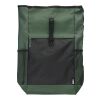 rPET-Polyester (600D) Rolltop-Rucksack Yani Blau | ohne Werbeanbringung | Nicht verfügbar | Nicht verfügbar