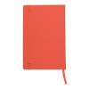 Notizbuch 'Color-Line' A5 aus PU Orange