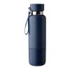 Doppelwandige Flasche aus Edelstahl (500 ml) Lieselotte Blau
