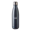 Einwandiger Edelstahlflasche aus recyceltem Stahl 650 ml Cliff Weiß