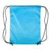 210D Polyester Kordelzug Rucksack Isolde Hellblau