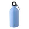 Einwandige Flasche aus recyceltem Edelstahl (400 ml) Sable Silber