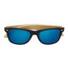Sonnenbrille aus ABS und Bambus Luis Gelb