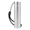 Taschenlampe aus recyceltem Aluminium COB Sami Silber