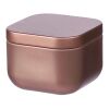 Metall Kerze Laurie rosa/gold
