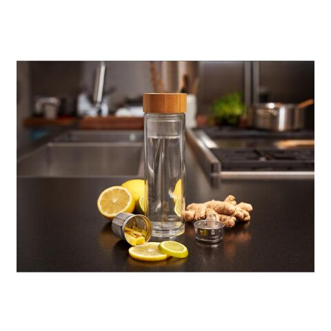 Glasflasche "Tea" 0,45l transparent | ohne Werbeanbringung | Nicht verfügbar | Nicht verfügbar