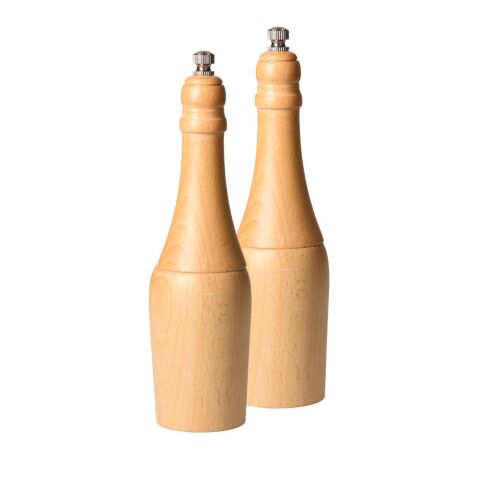 Salz und Pfeffermühlen Set "Duo", natur natur | ohne Werbeanbringung | Nicht verfügbar | Nicht verfügbar