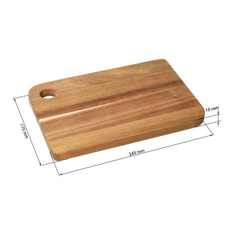 Schneidbrett "Acacia" 24,5 x 17,5 cm natur | ohne Werbeanbringung | Nicht verfügbar | Nicht verfügbar