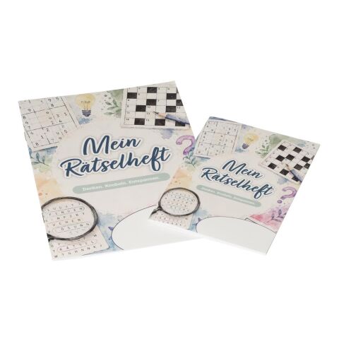 Rätselheft, DIN A5 weiß/schwarz