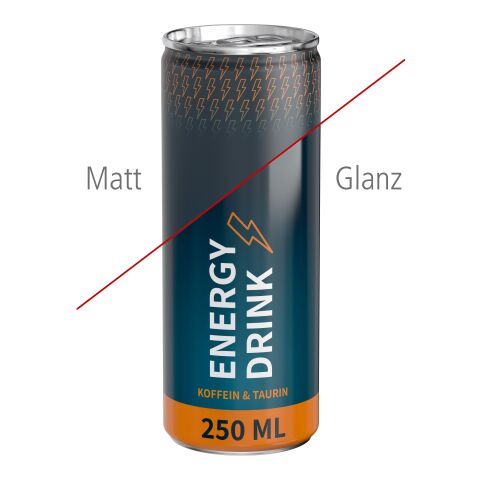 Energy Drink classic 4C Digital Druck matt | Folienetikett (Fullbody)