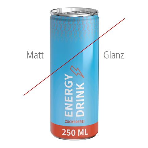 Energy Drink zuckerfrei 4C Digital Druck glänzend | Folienetikett (Fullbody)