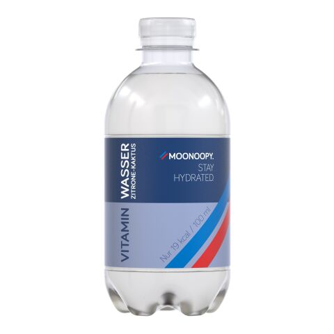 330 ml Vitaminwasser "Zitrone-Kaktus" - Eco Label 4C Eco Label