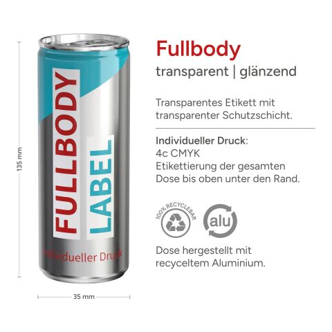 Iso Drink Red Berries 4C Digital Druck glänzend | Folie(Fullbody transp.) glzd