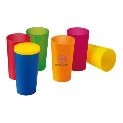 Trinkbecher &quot;Colour&quot; 0,5 l standard blau PP | ohne Werbeanbringung | Nicht verfügbar | Nicht verfügbar