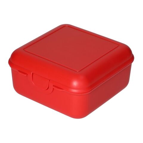 Vorratsdose &quot;Cube&quot; deluxe, mit Trennschale weiß | ohne Werbeanbringung | Nicht verfügbar | Nicht verfügbar