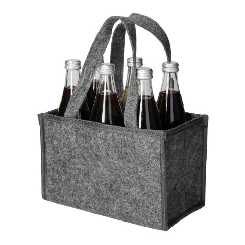 Flaschentasche "Filz" grau | ohne Werbeanbringung | Nicht verfügbar | Nicht verfügbar