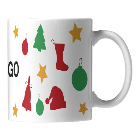 Keramikbecher mit Sublimation Standard | Weiß | ohne Werbeanbringung | Nicht verfügbar | Nicht verfügbar