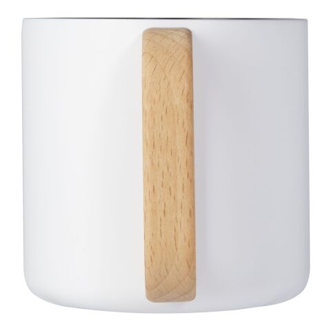 Bjorn RCS-zertifizierter Becher aus recyceltem Edelstahl mit Kupfer-Vakuumisolierung, 360 ml Standard | weiß | ohne Werbeanbringung | Nicht verfügbar | Nicht verfügbar