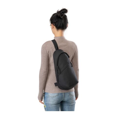 Renew AWARE™ rPET Sling Bag schwarz | ohne Werbeanbringung | Nicht verfügbar | Nicht verfügbar