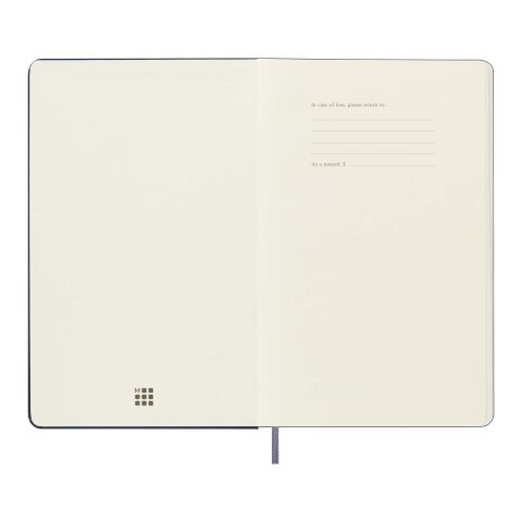 Moleskine Large Smart Notizbuch – liniert Standard | blau | ohne Werbeanbringung | Nicht verfügbar | Nicht verfügbar