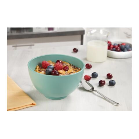 Bio-Müslischale &quot;1 Colour&quot; matt kornblume | ohne Werbeanbringung | Nicht verfügbar | Nicht verfügbar