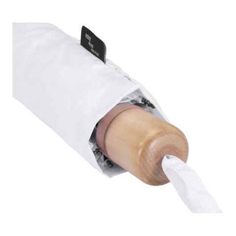 Dane 21&quot; RPET Regenschirm Standard | weiss | ohne Werbeanbringung | Nicht verfügbar | Nicht verfügbar | Nicht verfügbar